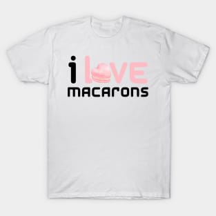 I Love Macarons T-Shirt